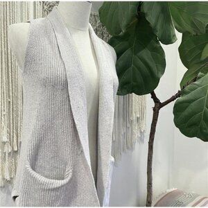 Wilfred Grey Wool Knit Sweater Vest Top - Size Small (Worn Once)